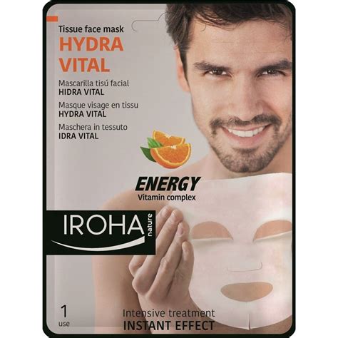 Iroha Relaxing Moisturizing Tissue Face Mask Men Online Kaufen In