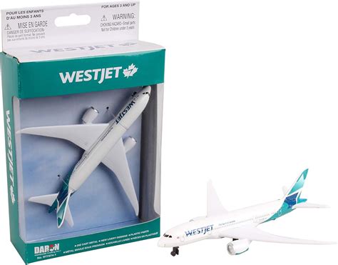 Daron Worldwide Trading Rt Westjet Single Plane Amazon Co Uk Toys