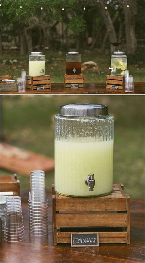 40 Creative Wedding Drink Bar Station Decor Ideas Page 2 Of 2