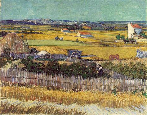 収穫 1888 6月 73 x 92 cmファンゴッホ国立美術館アムステルダム Art Van Van Gogh Art