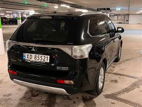 Bruktbil Til Salgs Mitsubishi Outlander 2015 Svart 164 Hk SUV