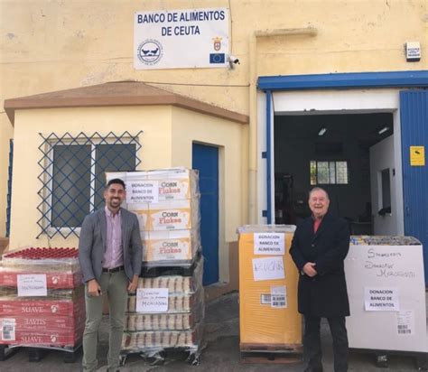 Mercadona Entrega Unos Kilos De Productos Al Banco De Alimentos