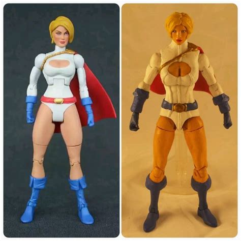 Power Girl Dc Universe Custom Action Figure