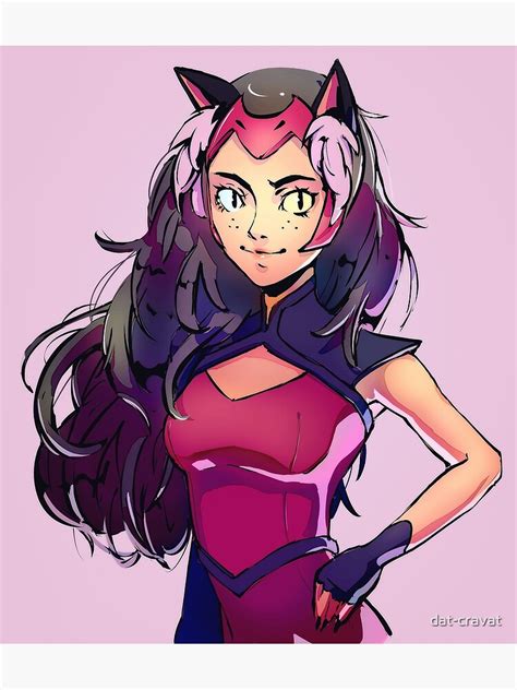 Catras New Look Poster By Dat Cravat Redbubble