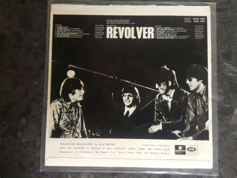 Popsike THE BEATLES REVOLVER VINYL LP 1966 RARE ORIGINAL