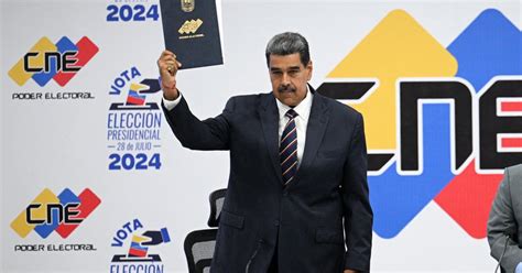 Conselho Nacional Eleitoral Proclama Nicolás Maduro Vencedor Das