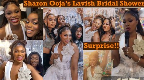 Nollywood Actress Sharon Oojas Surprise Lavish Bridal Shower Youtube