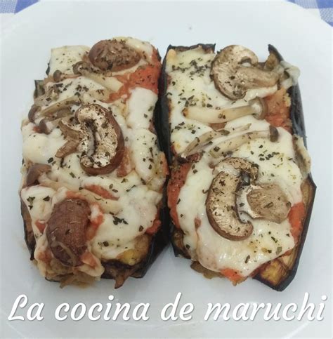 La Cocina De Maruchi Las Berenjenas Con Salsa De Tomate Y Setas De