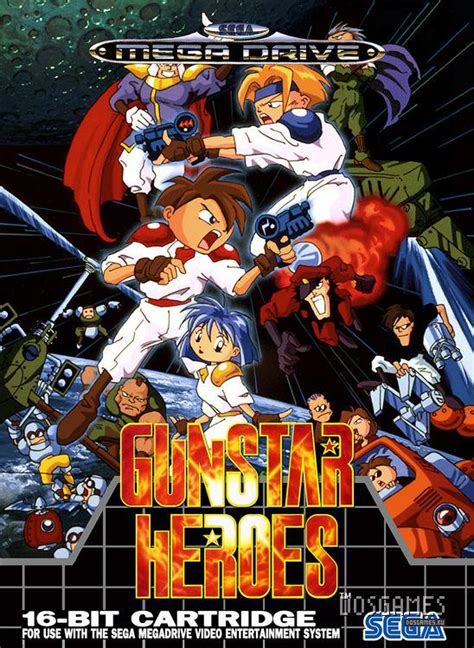 Скачать Gunstar Heroes SEGA 1993