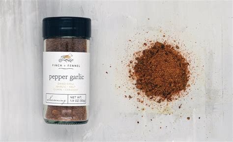 Pepper Garlic Seasoning Finch Fennel By Creative Co Op