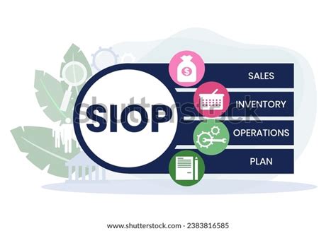 Siop Sales Inventory Operations Plan Acronym Stock Vector Royalty Free 2383816585 Shutterstock