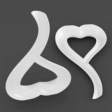 Heart Vase 12 3d Model 19 Stl Obj Fbx Max Free3d