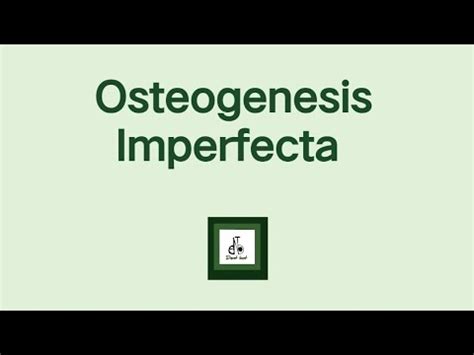 Osteogenesis Imperfecta Blue Sclera Bone Pathology YouTube