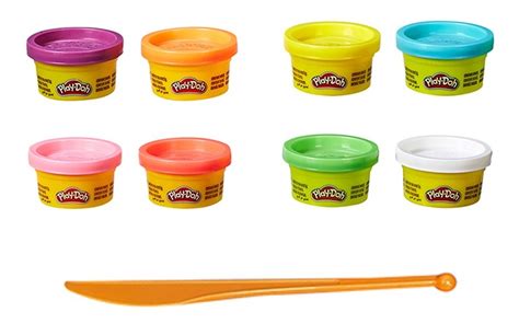 Play Doh Massinha Kit Letras E Numeros 35 Moldes 8 Potes R 59 99