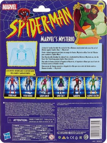 Hasbro Spider Man Marvel S Mysterio Retro Collection Action Figure