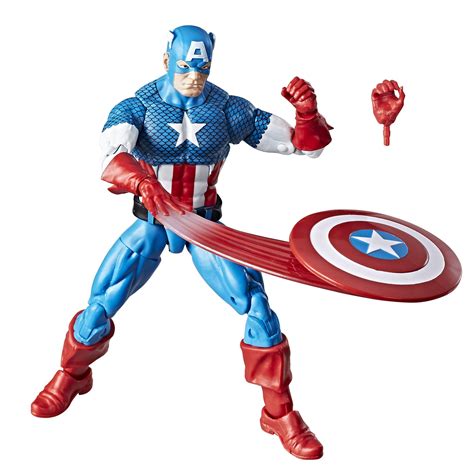 Marvel Legends Captain America Vintage Series Action Figure Toy Review Atelier Yuwaciaojp