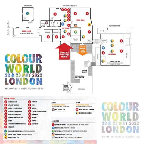Colour World 2022 Map Colour World