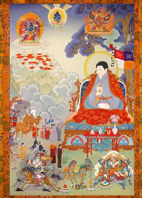 Vidyadhara Thangka Buddhist Art Buddhism Art Buddhist Iconography