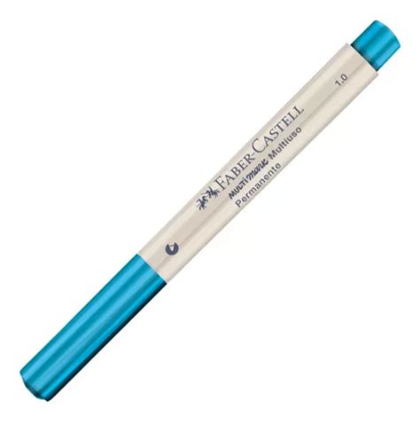 Caneta Marcador Permanente Multimark 1 0 Azul Faber Castell MercadoLivre