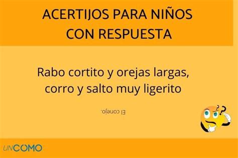 Acertijos Para Ni Os Con Respuesta Las Mejores Adivinanzas F Ciles