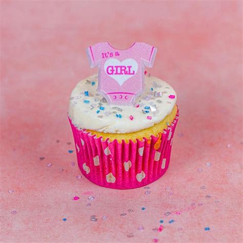 Baby Girl Cupcake Toppers Etsy