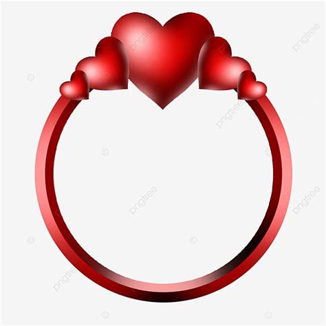 Love Valentines Day Vector Hd Png Images Valentines Day Circle Photo