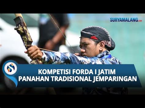 Festival Olahraga Rekreasi Daerah Forda I Jatim Di Kota Malang