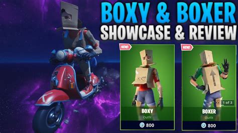 New Boxy And Boxer Skin Showcase And Review Fortnite Battle Royale