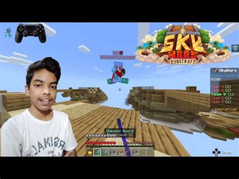 Minecraft Cubecraft Skywar Gameplay In Hindi Minecraft Skywar