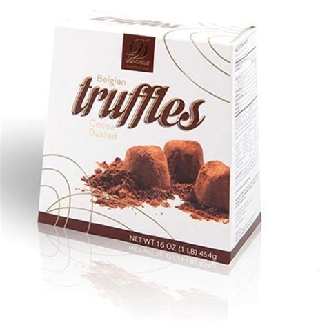 Amazon.com: Donckels Belgian Chocolate Truffles Dusted with Premium ...