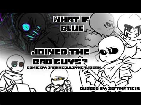 If Blue Joined The Dark Sanses Bad Guys Comic Dub Undertale Au