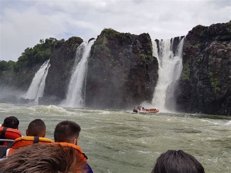 From Foz Do Igua U Iguaz Falls Boat Ride Argentina Pt