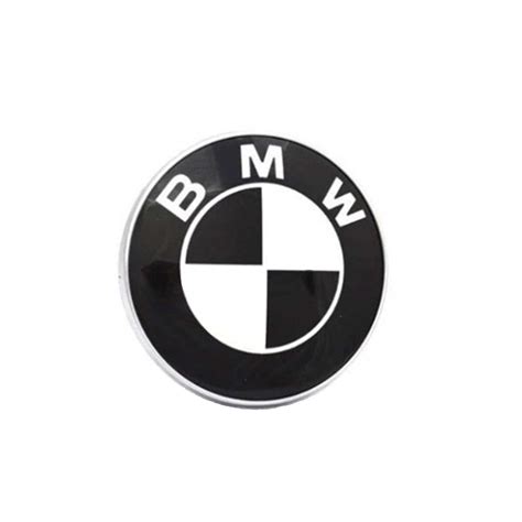 Emblema Sigla Bmw Pentru Capota Portbagaj Mm Alb Negru Emag Ro