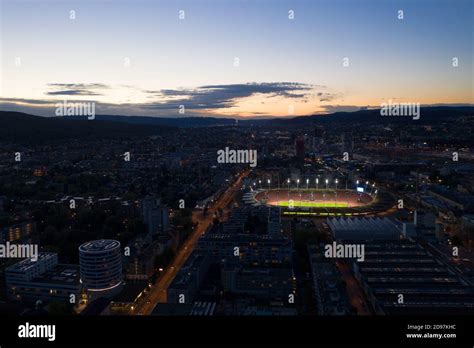 Letzigrund The Stadium Of Zurich Where Fcz And Grasshopper Play