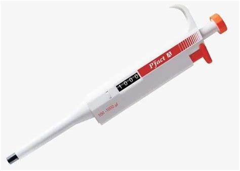 Fully Autoclavable Pipette Single Channel Variable Volume Pfact Accumax