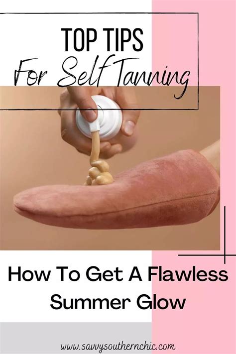 The Best Tips For Self Tanning How To Get A Flawless Glow Self