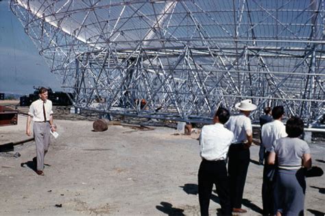 3 Delegates From The Iau Visit The 150 Foot Telescope At Stanford In