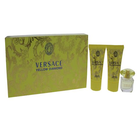 Versace Versace Yellow Diamond Gift Set Perfume For Women , 0.17 Oz ...