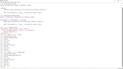 Python Deep Copy And Shallow Copy Practical Youtube