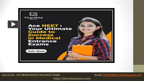 Ppt Ace Neet Your Ultimate Guide To Success In Medical Entrance