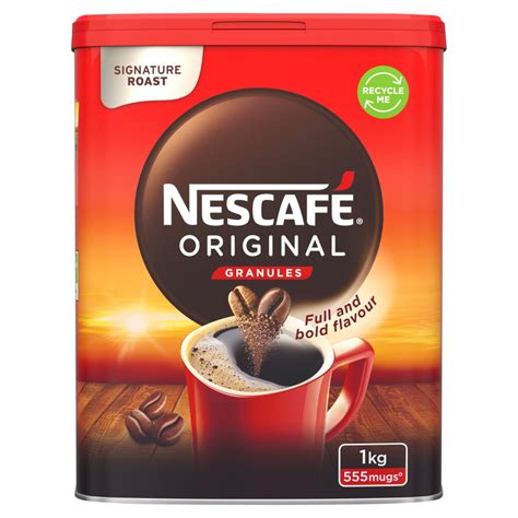 Nescafe Original Instant Coffee 1kg Tin Bb Foodservice