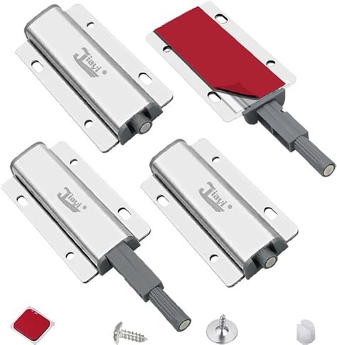 Magnetic Push Latches For Cabinets Jiayi 4 Pack Push To Open Door Latch