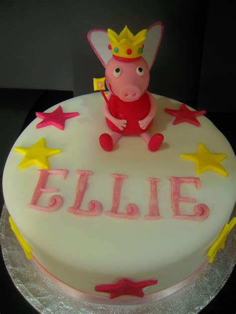 Eileen Atkinson's Celebration Cakes: Peppa Pig Fairy Princess Cake