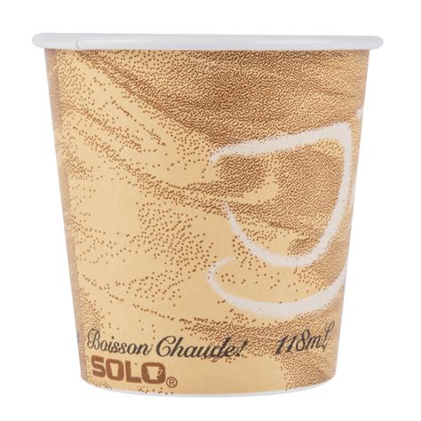 Solo MS Oz Mistique Single Sided Poly Paper Hot Cup Case