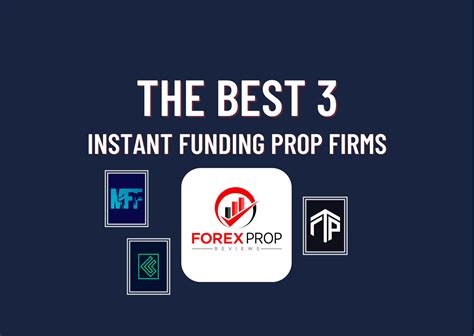 The Best 3 Instant Funding Prop Firms Let S Take A Look