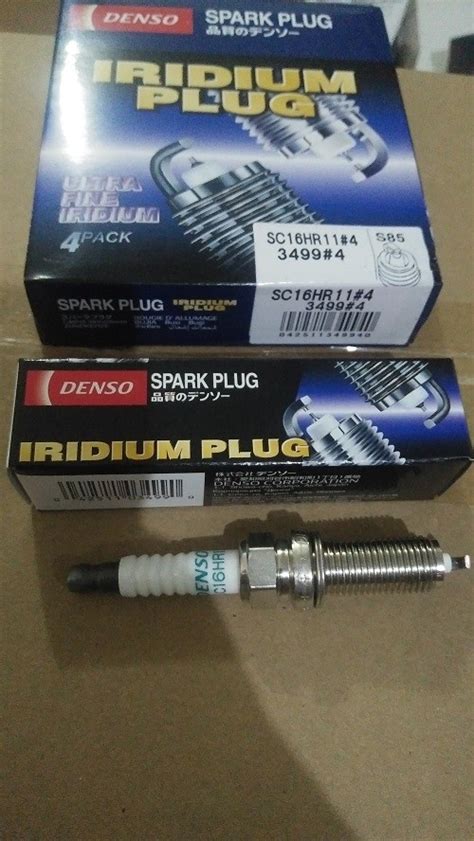 Busi Spark Plug Iridium Toyota Yaris Heykers `16 Denso SC16HR11 ...