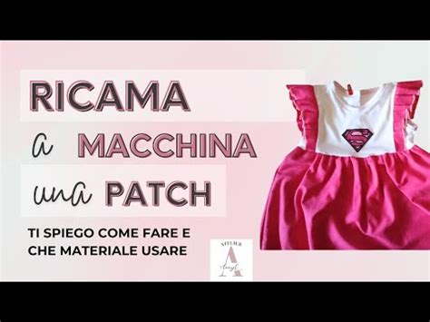 Creare Una Patch Toppa Con La Ricamatrice Personalizza I Tuoi