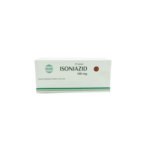 Isoniazid 100 Mg 10 Tablet Kegunaan Efek Samping Dosis Dan Aturan