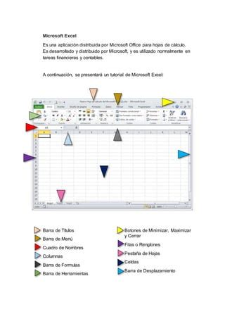 Tutorial De Microsoft Excel Pdf