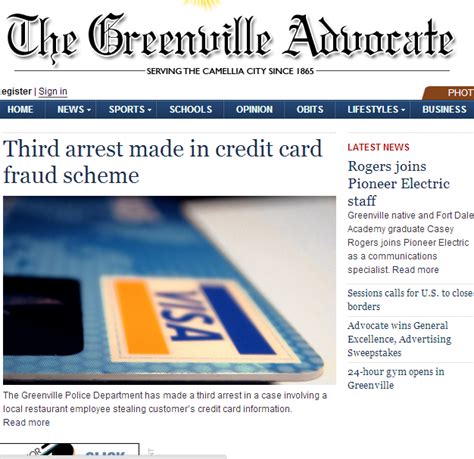 UniversGuru: The Greenville Advocate E-Paper (Newspaper)